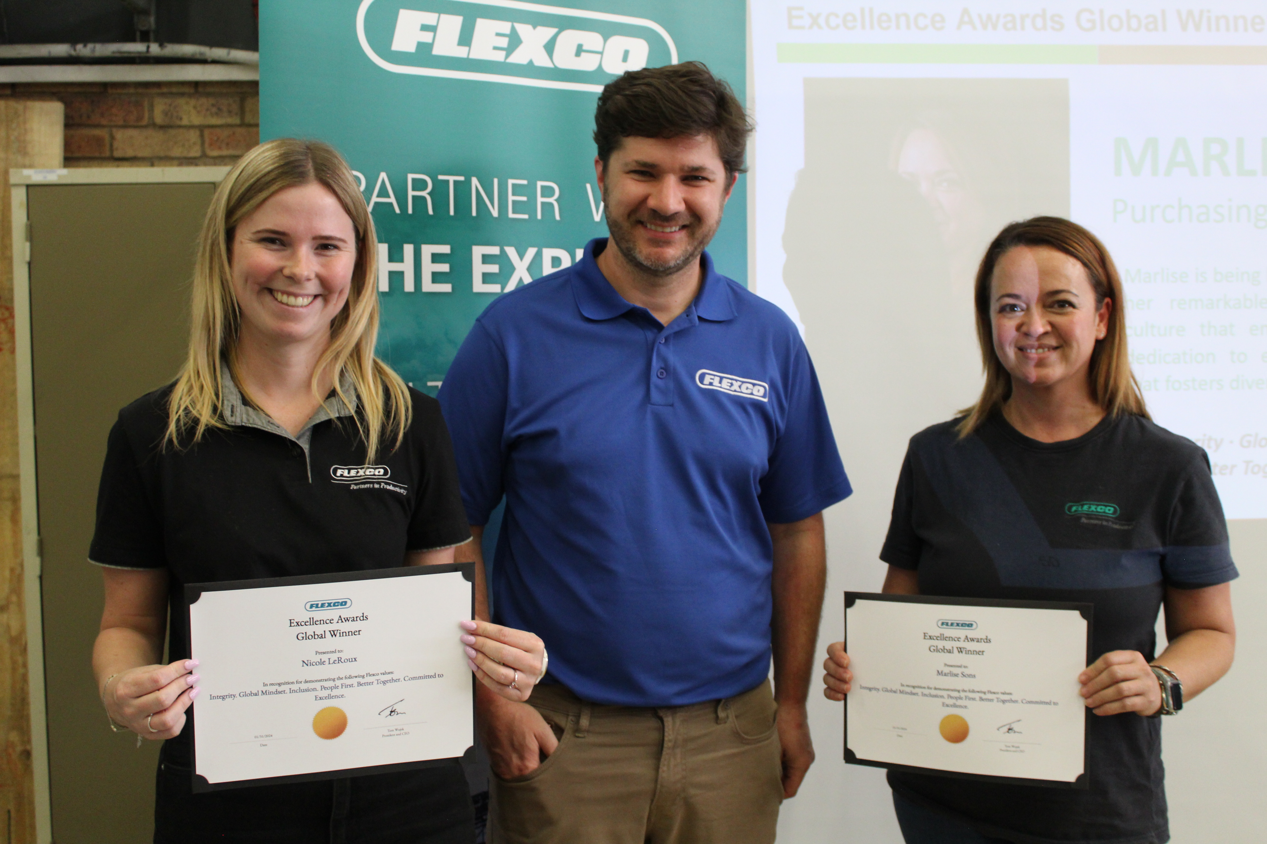 Excellence Global Winners M.Sons N.LeRoux